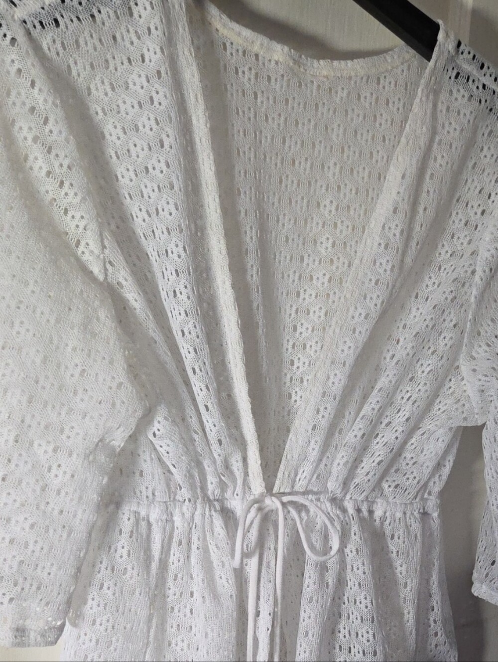 White Bathing Suit Cover Up